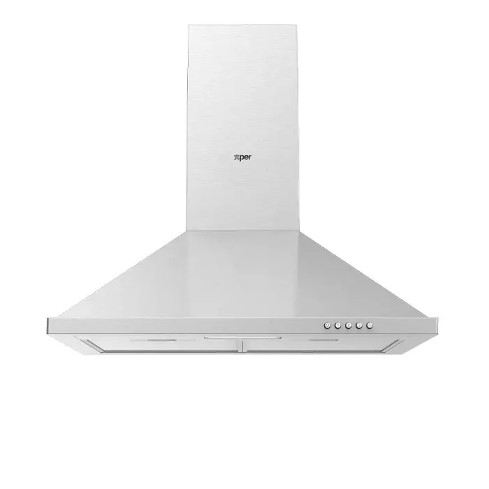 شفاط مطبخ هرمي اكسبير 59.6 سم 3 سرعات تركي XPHO60PYS شفاط مطبخ هرمي