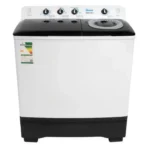 غسالة ملابس يوجين 14 كيلو حوضين - أبيض UWMTTN14