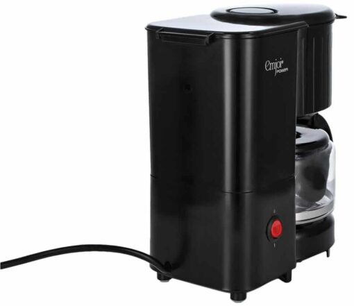 صانعة قهوة امجوي مع نظام مدمج 4 كاسات - اسود