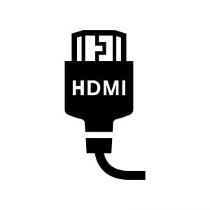 مزودة بمدخلين HDMI​