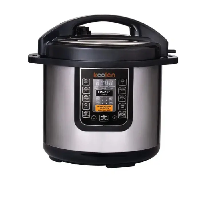 قدر ضغط كهربائي كولن 10 لتر - أسودفضي 816106004 قدر ضغط كهربائي كولن 10 لتر - أسود/فضي 816106004 - الصورة 1