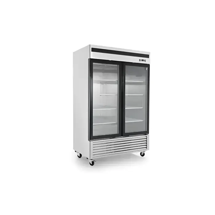 ثلاجة عرض بانكول 2باب زجاج - ستيل MCF8707 ثلاجة عرض