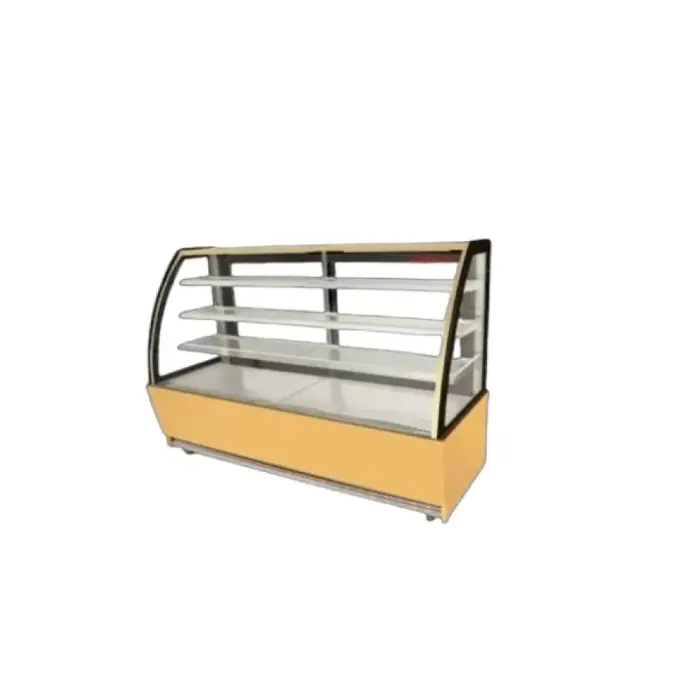 ثلاجة عرض بانكول حلويات 1.8 متر - ذهبي GN-1800D3 ثلاجة عرض
