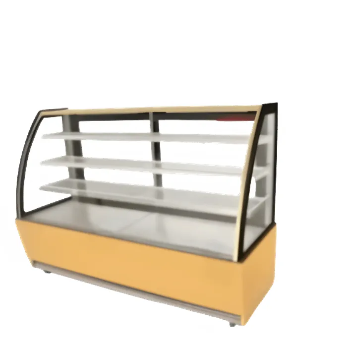 ثلاجة عرض بانكول حلويات 1.5 م - ذهبي GN-1500D3 ثلاجة عرض