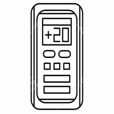 مكيف سبليت تيرم 22100 وحدة (واي فاي ) - بارد