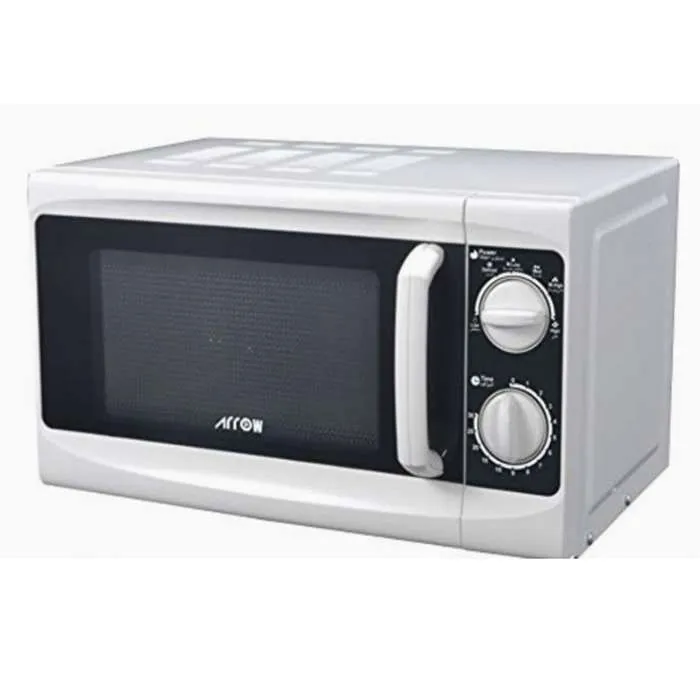 مايكرويف 20 لتر ارو 700 وات - 6 مستويات - أبيض Ro-20mg مايكرويف 20 لتر