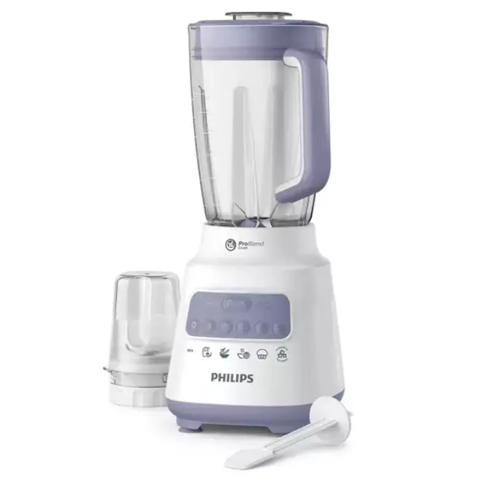 خلاط فيليبس 700 وات 2 لتر - أبيض HR2221/01 خلاط فيليبس