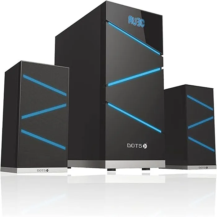 مكبر الصوت دوتس 2.1 قناة متعدد الوسائط 50 وات - أسود CX-L520C مكبر الصوت