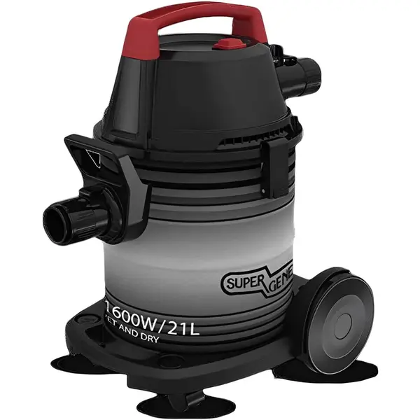 مكنسة كهربائية سوبر جنرال رطب وجاف 1600 وات/21 لتر مكنسة كهربائية سوبر جنرال