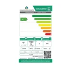 ⁦غسالة 8 كيلو تعبئة أمامية فالكون - أبيض⁩ - الصورة ⁦2⁩