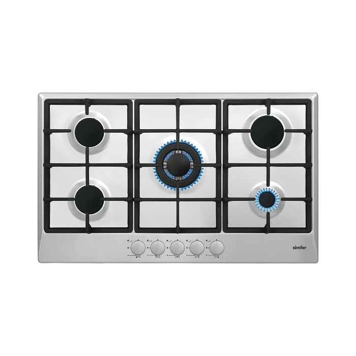 سطح غاز بلت ان سيمفر 90 سم - 5 شعلات - ستيل H9500WGWIM سطح غاز بلت ان