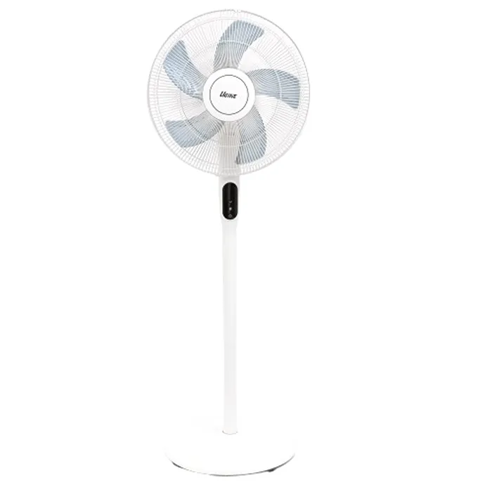مروحة عامودية يوجين 35 وات - 12 سرعة - أبيض Usasf مروحة عامودية