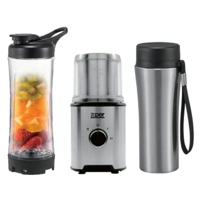 مطحنة بن اكسبير 350 وات مع حافظة و خلاط عصائر XPSB500 مطحنة بن اكسبير