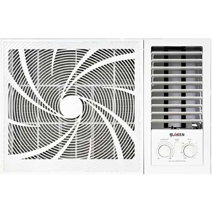 مكيف شباك سرين - 17200 وحدة - حار/بارد sreen18hw مكيف شباك سرين