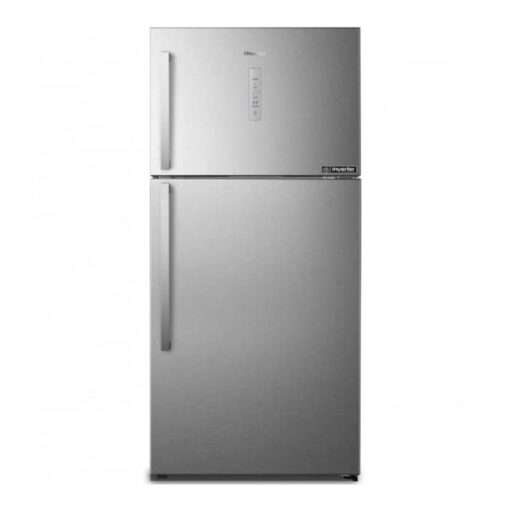 Hisense Double Door Refrigerator 17.9 Cu. Ft – Inverter – Steel