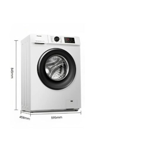Hisense 7kg Front Load Washing machine 75% Drying - Silver