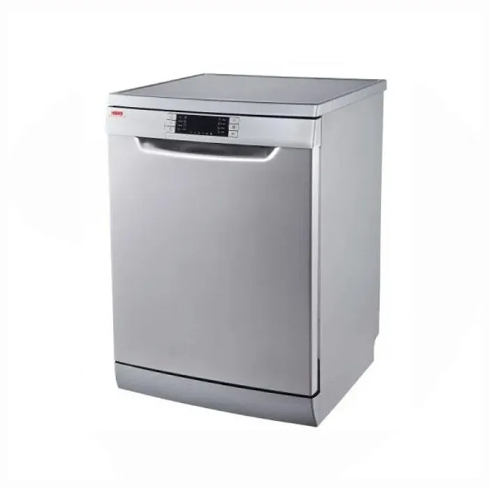 غسالة صحون هام 14 مكان 8 برامج - فضي HM14PSDW18 غسالة صحون