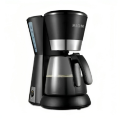 ماكينة تحضير القهوة كيون 600 وات - 0.65 لتر - أسود