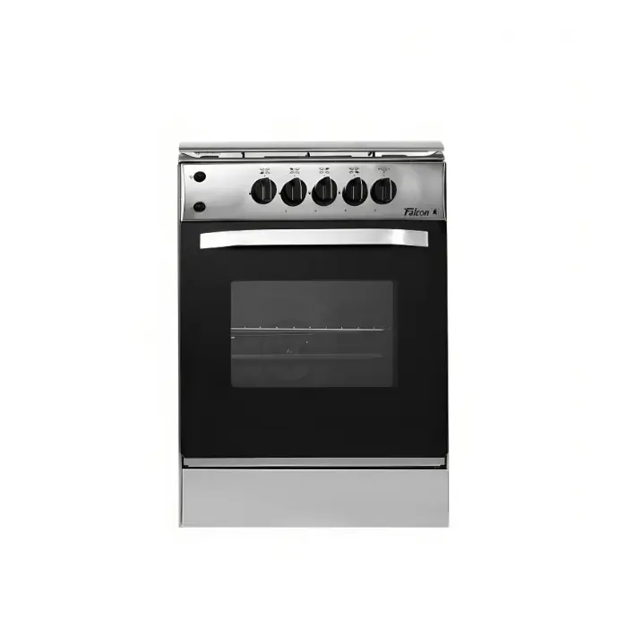 فرن غاز فالكون 55*55 سم - أمان كامل - ستيل 11016 فرن غاز