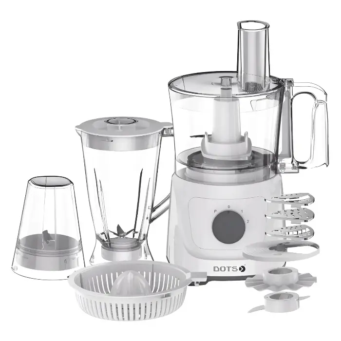 محضر طعام 9*1 دوتس - 800 وات - أبيض FPD-981 محضر طعام