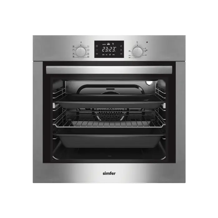 فرن كهرباء بلت ان سيمفر 60 سم – ستيل B 6719 ZERM فرن كهرباء بلت ان
