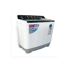 غسالة حوضين بيسك 10 كيلو - أبيض