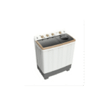 غسالة حوضين أرورا 10 كيلو - أبيض