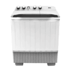 غسالة دورا حوضين 12 كيلو - أبيض