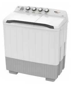 غسالة دورا حوضين 14 كيلو - أبيض DW1500MT11