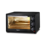 ⁦فرن كهربائي امبكس مع شواية 23 لتر 1380 وات - أسود⁩ - الصورة ⁦2⁩