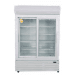 ثلاجة عرض بانكول 2 باب زجاج سحاب موديل 133