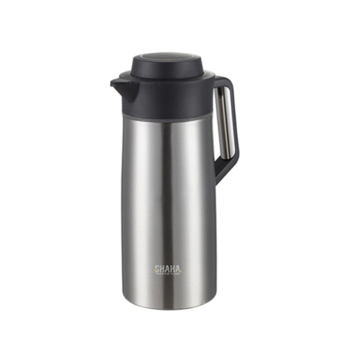 ترمس 2 لتر شاها - ميتاليك فضي