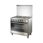 ⁦فرن هاس خمس عيون غاز - 60*90 - ستيل⁩ - الصورة ⁦2⁩