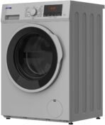 ⁦غسالة اتوماتيك 9 كيلو ارو تعبئة أمامية فضي انفيرتر⁩ - الصورة ⁦5⁩