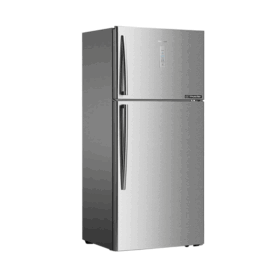 ثلاجة 20 قدم بابين انفرتر هايسنس - ستيل