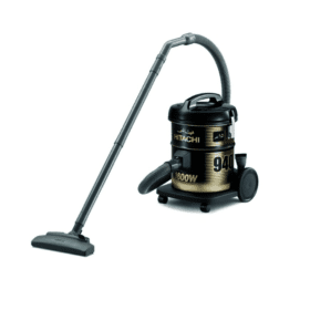 مكنسة كهربائية هيتاشي برميل 15 لتر 1600 وات - أسود