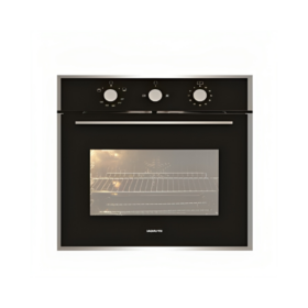 فرن غاز بلت ان هيونداي 60 سم - أمان كامل - أسود H-GB-67ERC