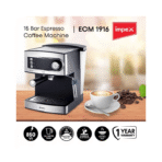 ⁦ماكينة صنع القهوة امبكس 850 وات - أسود / فضي⁩ - الصورة ⁦3⁩