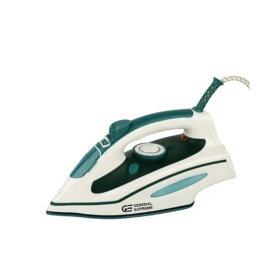 كاوية بخار جنرال سوبريم 2200 وات - قاعدة سيراميك - أبيض/أخضر