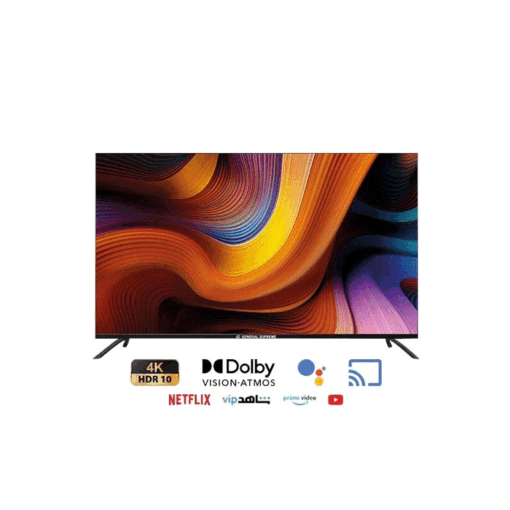 ⁦شاشة 65 بوصة سمارت جنرال سوبريم اندرويد - 4K UHD - QLED⁩ - الصورة ⁦5⁩