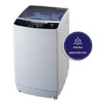 ⁦غسالة علوية ارو 7 كيلو - 10 برامج - رماديRO-08TLT⁩ - الصورة ⁦2⁩