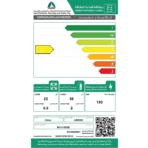 ⁦ثلاجة ارو بابين 3 قدم - أبيض⁩ - الصورة ⁦3⁩