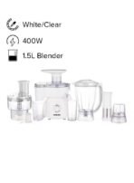 ⁦محضر طعام 7 * 1 نيكاي 1.5 لتر - 400 وات - أبيض⁩ - الصورة ⁦5⁩