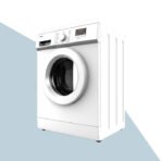 ⁦غسالة اتوماتيك 7 كيلو ارو أمامية انفرتر - أبيض⁩ - الصورة ⁦3⁩