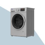 ⁦غسالة اتوماتيك 9 كيلو ارو تعبئة أمامية فضي انفيرتر⁩ - الصورة ⁦4⁩