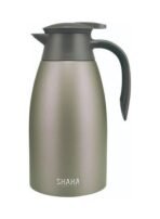 ⁦ترمس شاها ستانليس ستيل - 2 لتر - رمادى⁩ - الصورة ⁦2⁩