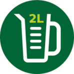 ⁦ترمس 2 لتر شاها - ميتاليك فضي⁩ - الصورة ⁦3⁩