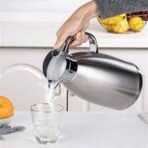 ⁦ترمس شاها ستانليس ستيل - 2 لتر - رمادى⁩ - الصورة ⁦5⁩