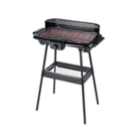 ⁦كيون شواية كهربائية 2000 وات - أسود KHR/8002⁩ - الصورة ⁦4⁩