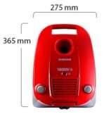 ⁦مكنسة كهربائية سامسونج 1600 وات - أحمر⁩ - الصورة ⁦2⁩